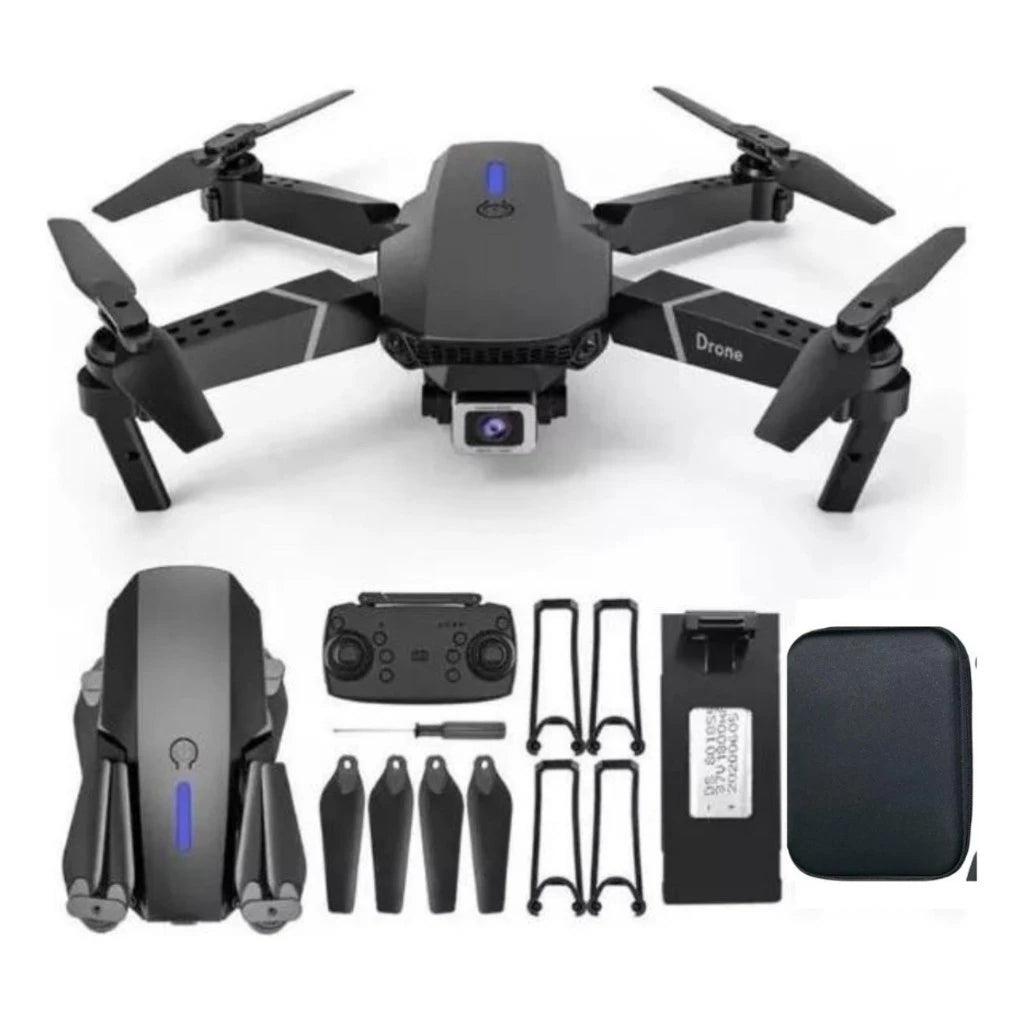 Drone RC 2 MAX Sky Vision + DOBLE BATERÍA + CONTROL PANTALLA CELULAR
